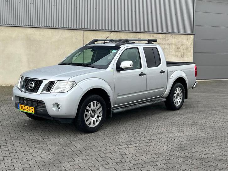 Nissan NAVARA DOUBLE-CAB 3.0 DCI AUTOMAAT+LEDER+SCHUIFDAK+NA, Auto's, Bestelauto's, Bedrijf, Te koop, 4x4, ABS, Achteruitrijcamera