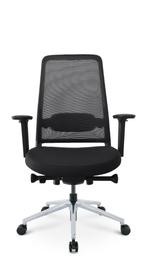 RMOffice Mila 2.0 Bureaustoel Plus | Ergonomisch | Chroom, Zwart, Nieuw, Ophalen of Verzenden, Bureaustoel