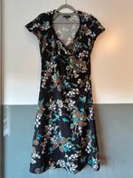 King Louie jurk zwart kraanvogels maat L, Kleding | Dames, Ophalen of Verzenden, Zo goed als nieuw, Maat 42/44 (L), Zwart