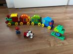Leuke duplo Getallentrein, Ophalen of Verzenden, Zo goed als nieuw, Complete set, Duplo