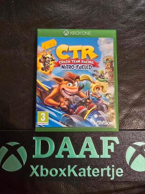 CTR Crash team racing nitro fueled - xbox one & series x, Spelcomputers en Games, Games | Xbox One, Zo goed als nieuw, Racen en Vliegen