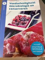 Voedselveiligheid: Microbiologie & Conserveren, Boeken, Studieboeken en Cursussen, Ophalen of Verzenden, Beta, Gelezen, MBO