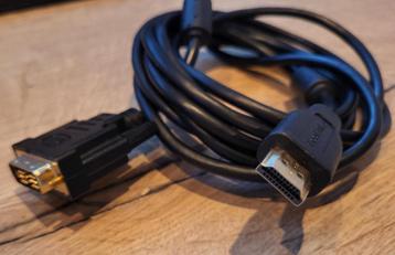 DVI naar HDMI kabel - lengte 3 meter beschikbaar voor biedingen