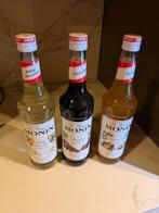 Monin siropen 3x 70cl, Diversen, Levensmiddelen, Ophalen of Verzenden