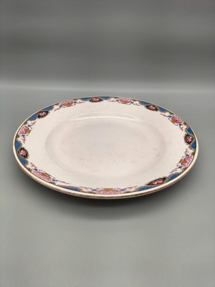 Antiek Art Deco Bord Digoin Sarreguemines - jaren 1920-1940, Antiek en Kunst, Antiek | Schalen, Ophalen of Verzenden