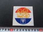 sticker Vrij met de VVV *, Ophalen, Zo goed als nieuw, Bedrijf of Vereniging