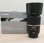 Tamron SP 90mm F/2.8 Di VC USD Nikon, Ophalen of Verzenden, Macrolens