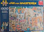 Jan van Haasteren puzzel 1500 stukjes de bouwplaats, Ophalen of Verzenden, 500 t/m 1500 stukjes, Legpuzzel, Zo goed als nieuw