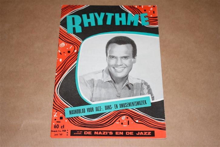 Magazine - Rhythme - O.a. Jazz - 1960 !!, Boeken, Tijdschriften en Kranten, Gelezen, Muziek, Film of Tv, Ophalen of Verzenden