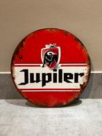 Mancave Bar Café Wanddecoratie metalen bordje Jupiler Bier, Ophalen of Verzenden, Zo goed als nieuw, Reclamebord, Plaat of Schild