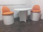 plywood set tafel 2 stoelen Italy design jaren 60 70 retro, Ophalen, Gebruikt, ?, ?