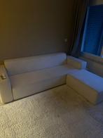 GRATIS OPHALEN! Beige hoekbank – in goede staat, Ophalen, Zo goed als nieuw