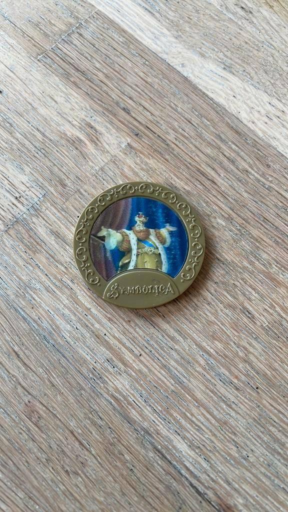 Efteling Symbolica plastic munt goud, Ophalen of Verzenden, Zo goed als nieuw