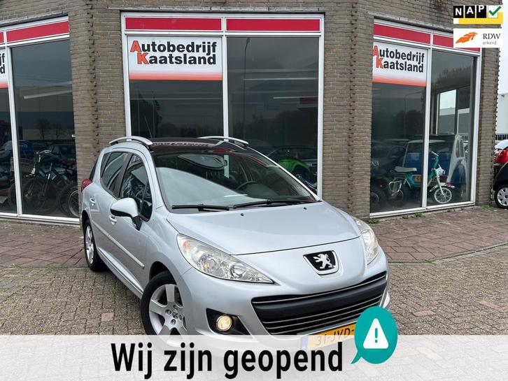 Peugeot 207 SW 1.6 VTi Première - Pano - Nieuwe APK - Zeer, Auto's, Peugeot, Bedrijf, Te koop, ABS, Airbags, Boordcomputer, Centrale vergrendeling