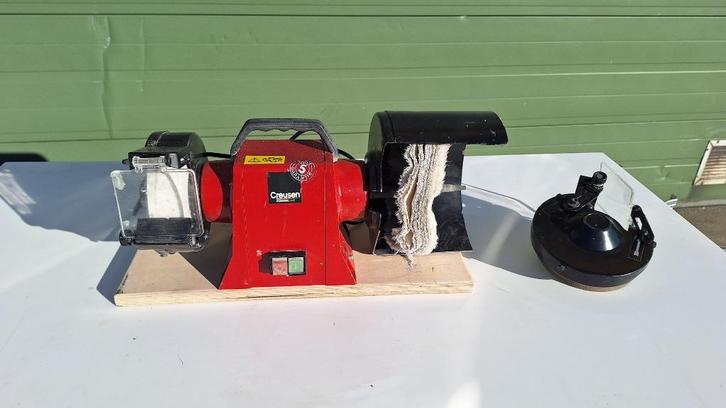 Creusen Slijpmachine 220v ds7150ts, Doe-het-zelf en Verbouw, Gereedschap | Slijpmachines, Gebruikt, Werkbankslijpmachine, Minder dan 700 watt