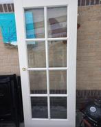 binnendeur met luxe facetglas, Ophalen, Gebruikt, 80 tot 100 cm, Binnendeur