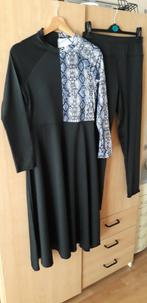 2 delige burkini set met slangenprint - Maat 38/40, Overige typen, Zwart, Nieuw, Ophalen of Verzenden
