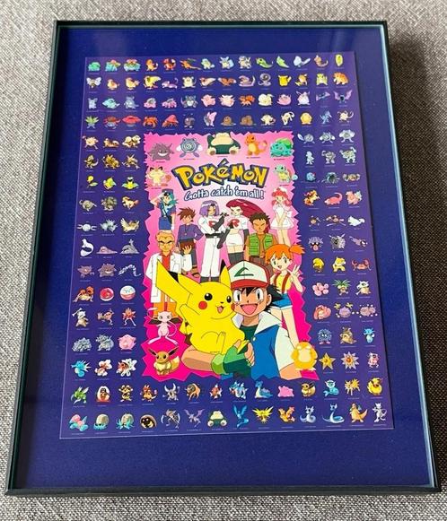 Pokémon 2000 | Nintendo | Postcard | Checklist Poster, Hobby en Vrije tijd, Verzamelkaartspellen | Pokémon, Nieuw, Overige typen