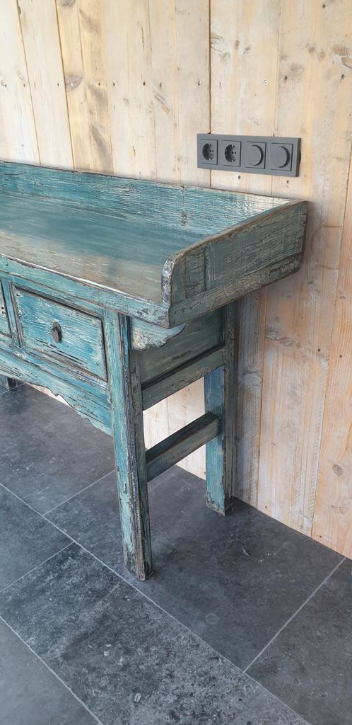 Chinese sidetable, br 165 cm, Huis en Inrichting, Tafels | Sidetables, Zo goed als nieuw, 25 tot 50 cm, Rechthoekig, Ophalen