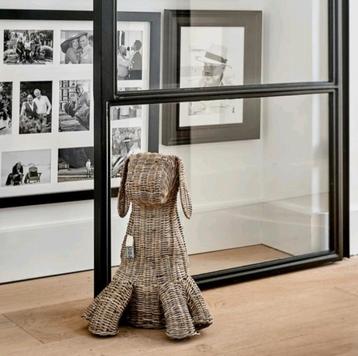 Rivièra maison rustic rattan dog deurstopper beschikbaar voor biedingen
