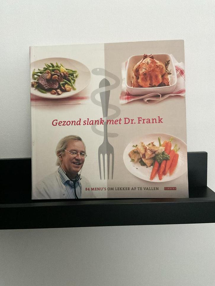 Gezond Slank met Dr. Frank - Dieetboek, Boeken, Gezondheid, Dieet en Voeding, Gelezen, Dieet en Voeding, Ophalen of Verzenden