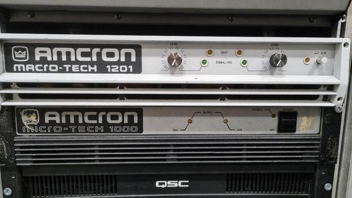 Crown AMCRON MACRO-TECH 1000 Power Amplifier, Audio, Tv en Foto, Luidsprekers, Gebruikt, Complete surroundset, 120 watt of meer