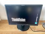 Lenovo monitor - 24 inches, Computers en Software, Monitoren, Ophalen, Full HD, Zo goed als nieuw, 60 Hz of minder