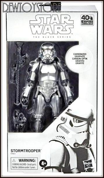<𝗜𝗡 𝗦𝗧𝗢𝗖𝗞> Hasbro Star Wars - Stormtrooper Carbonized beschikbaar voor biedingen