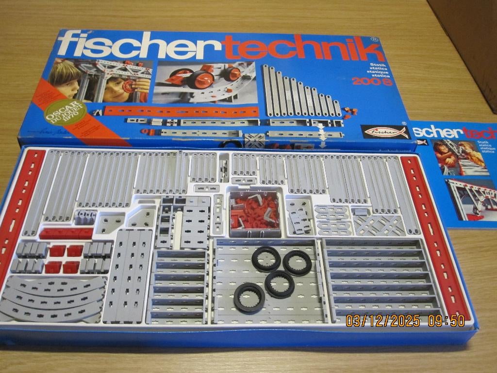 Fischer technik jaren 60/70, Kinderen en Baby's, Speelgoed | Educatief en Creatief, Ophalen of Verzenden, Gebruikt