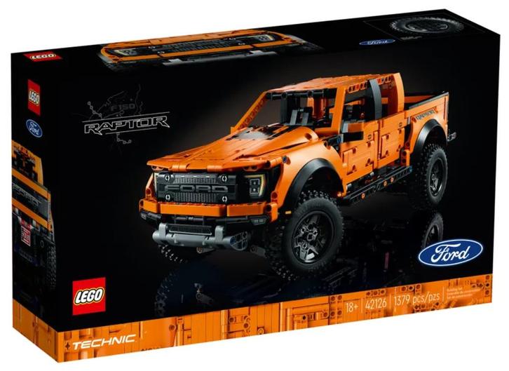 Lego Technic Ford F-150 Raptor (42126) NIEUW, Kinderen en Baby's, Speelgoed | Duplo en Lego, Nieuw, Lego, Complete set, Ophalen of Verzenden