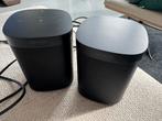 2x Sonos One Gen 2 Speakers - Zo Goed Als Nieuw, Audio, Tv en Foto, Luidsprekers, Ophalen, Zo goed als nieuw, Front, Rear of Stereo speakers