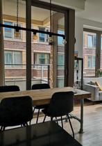 Industriële Eettafellamp - 5 lichts - E27, Huis en Inrichting, Lampen | Hanglampen, Ophalen, 50 tot 75 cm, Zo goed als nieuw, Metaal