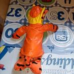 Vintage Teigetje knuffel met oranje regenjas en gele muts, Ophalen of Verzenden