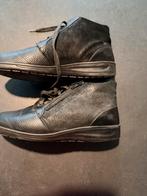 Zwart leren Solidus boots maat 38, Ophalen of Verzenden, Zo goed als nieuw, Zwart