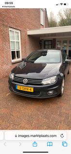 Volkswagen Eos 1.4 TSI 90KW 2011 Zwart, Auto's, Volkswagen, Voorwielaandrijving, 74 €/maand, 4 cilinders, Cabriolet