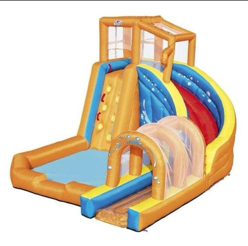 Nieuw direct leverbaar Waterpark, Kinderen en Baby's, Speelgoed | Buiten | Speeltoestellen, Nieuw, Glijbaan, Klimwand, Overige typen