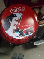 Coca-Cola  dop doorsnede 30cm, Ophalen, Zo goed als nieuw, Reclamebord