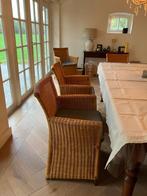4 eetkamerstoelen, M design loyd loom, Huis en Inrichting, Stoelen, Gebruikt, Overige kleuren, Riet of Rotan, Ophalen of Verzenden