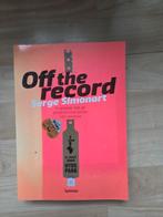 Off the Record - Serge Simonart, Verzenden, Zo goed als nieuw, Artiest, Serge Simonart