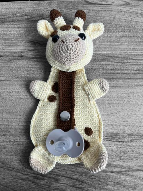 Nieuwe gehaakte speen knuffel (excl. speen), Kinderen en Baby's, Speelgoed | Knuffels en Pluche, Nieuw, Overige typen, Ophalen of Verzenden