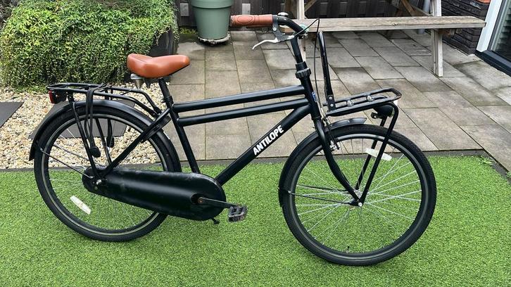 Transportfiets 26 inch - 9-13 jaar, Fietsen en Brommers, Fietsen | Jongens, Gebruikt, 26 inch of meer, Handrem, Ophalen