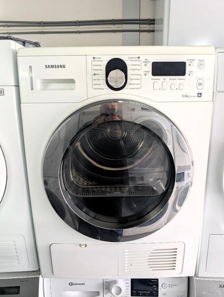 Nette Samsung Wasdroger SDC3C801 condensdroger 8kg, Witgoed en Apparatuur, Wasdrogers, Refurbished, Condens, Voorlader, 8 tot 10 kg