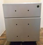 Twee maal metaal beauro kasten, Minder dan 50 cm, 1 of 2 laden, Ophalen of Verzenden, Zo goed als nieuw