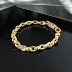 Prachtige 14 krt gouden armband, Ophalen of Verzenden, Nieuw, Goud
