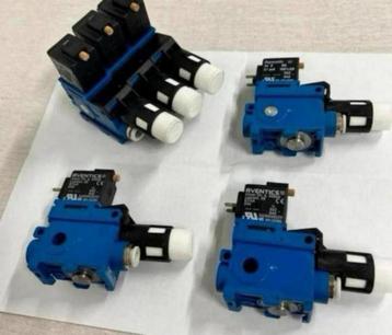6x Pneumatische magneetklep magneet ventiel Aventics-Rexroth beschikbaar voor biedingen