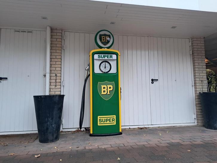 Leuke oude BP Salzkotten Clockface benzinepomp jaren 50e 60e, Verzamelen, Automaten | Overige, Gebruikt, Ophalen