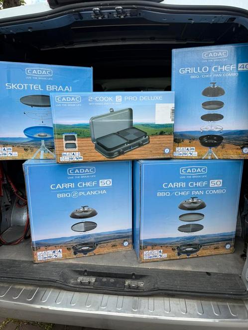 Cadac carri chef 50, skottel braai  UITVERKOOP!! nieuw, Caravans en Kamperen, Kampeeraccessoires, Nieuw, Ophalen of Verzenden