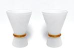 tafellamp set diabolo, Verzenden, Memphis, Minder dan 50 cm, Glas