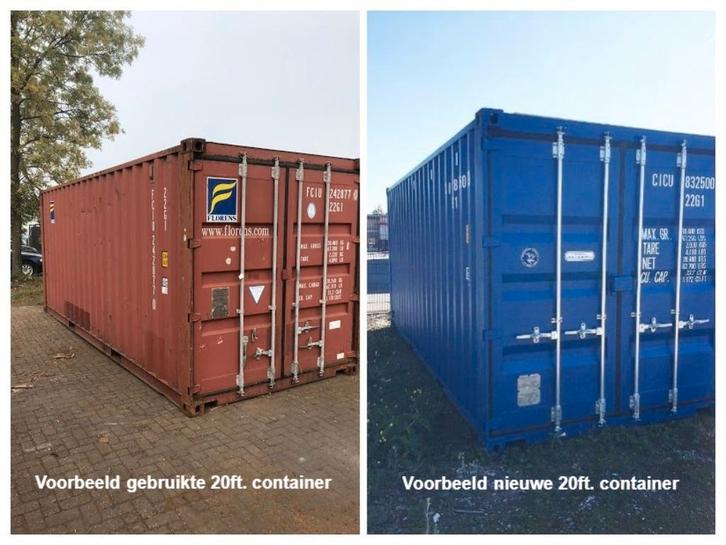 Magazijn- of zeecontainer 20ft te huur/ te koop vanaf €875,0, Zakelijke goederen, Machines en Bouw | Keten en Containers, Ophalen of Verzenden