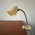 Vintage jaren 50 60 tafellamp knijplamp Hala ukkie flexibel, Gebruikt, Metaal, Ophalen of Verzenden